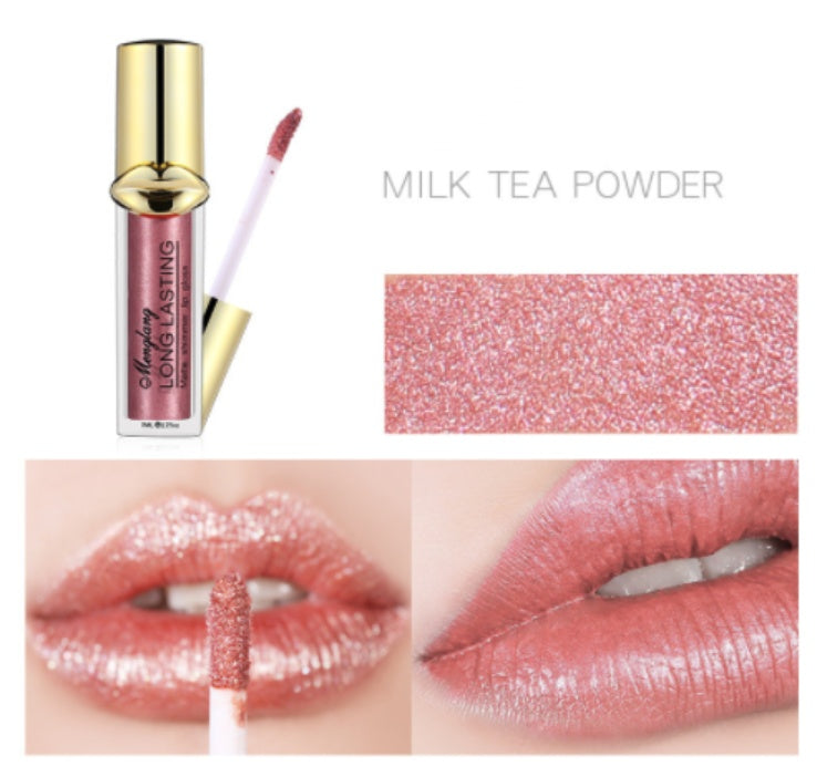 Moisturizing Candy Color Lip Gloss Waterproof Glitter Liquid Lipstick Long Lasting Makeup Lipstick Moisturizing Candy Color Lip Gloss Waterproof Glitter Liquid Lipstick Long Lasting Makeup Lipstick